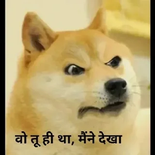 😠 emoji Hindi Cheems @ManasTheKing Telegram sticker 10 of 75