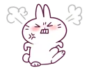 😤 emoji 不死兔的兔兔 Telegram sticker 9 of 120
