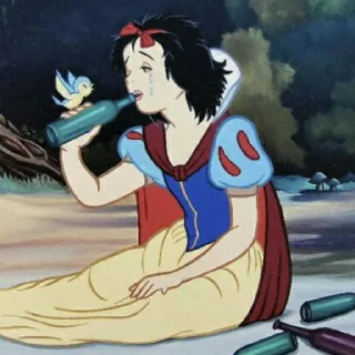 Sticker from disney princesses