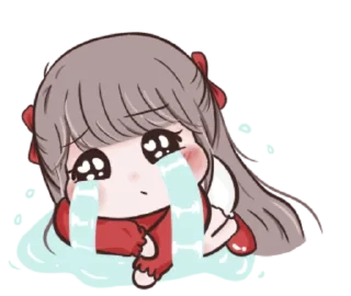 😭 emoji @tikelmu Baby Chubby Girl Telegram sticker 24 of 41