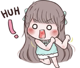 😱 emoji @tikelmu Baby Chubby Girl Telegram sticker 6 of 41