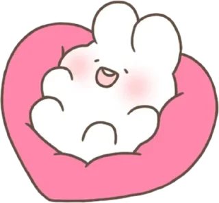 💬 emoji 행복한 슈크림 토끼 슈야 3 By @KakaoEmoticon Telegram sticker 10 of 24