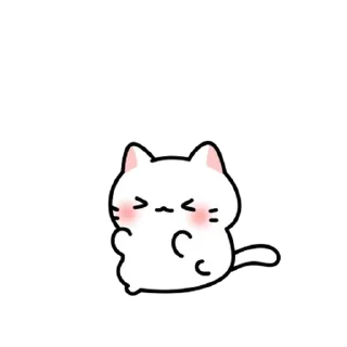 Sticker from 말랑뽀짝 고양이들 3 By @KakaoEmoticon