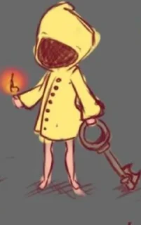 Sticker from Little nightmare