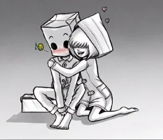 Sticker from Little nightmare
