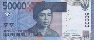 Sticker from money