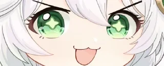 😏 emoji Genshin Eyes @aoine7 Telegram sticker 6 of 56