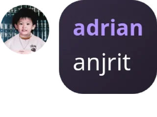 Sticker from adrian