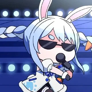 Sticker from ૮ – ﻌ–ა @chamoamile ﹪ @somceday