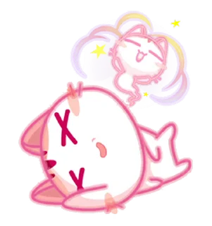 ⭐️ emoji Gojill The Meow Animated V.6 @moe_sticker_bot Telegram sticker 6 of 24