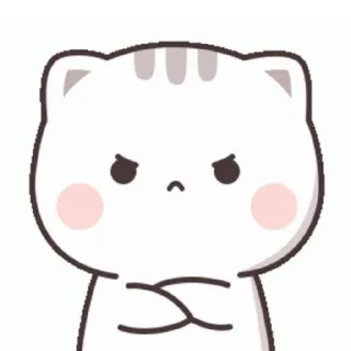 Sticker from cute