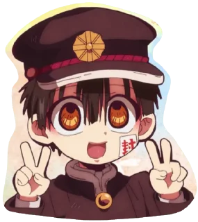 ✌ emoji Toilet Bound Hanako-kun Telegram sticker 3 of 23