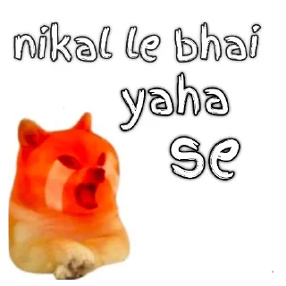 🐶 emoji Akshay Telegram sticker 11 of 12