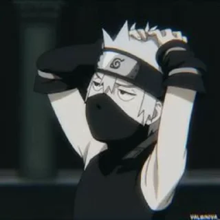 😠 emoji KAKASHI Telegram sticker 21 of 22