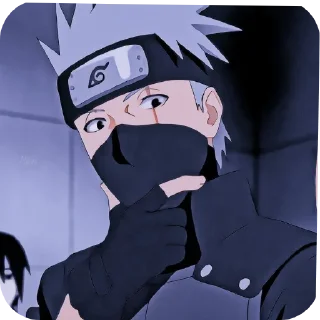 ⛑ emoji KAKASHI Telegram sticker 7 of 22