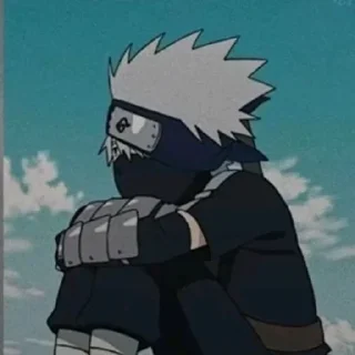 😞 emoji KAKASHI Telegram sticker 19 of 22