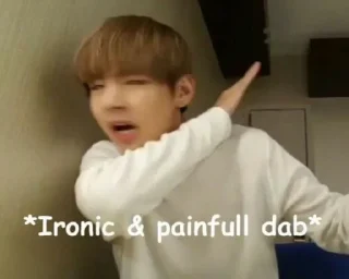 😔 emoji taehyung Telegram sticker 8 of 21