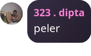 Sticker from peler