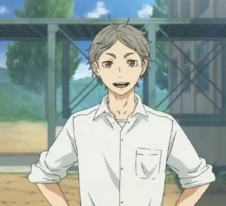 🖱 emoji ✎sugawara koushi - @noyamoods Telegram sticker 23 of 74