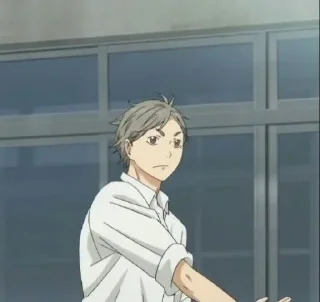 🖱 emoji ✎sugawara koushi - @noyamoods Telegram sticker 22 of 74