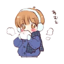 😊 emoji Sticker of a boy and a girl!(Boys side) @bistic Telegram sticker 12 of 24