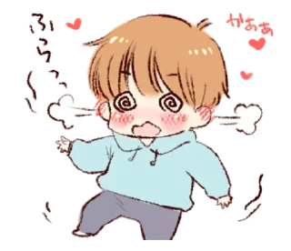 Sticker from Sticker of a boy and a girl! (Boys side) @waesticker