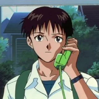 🕊 emoji Shinji Telegram sticker 17 of 17