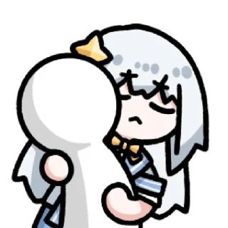 🫂 emoji 星雨布丁 @zhaxia_cn Telegram sticker 7 of 16