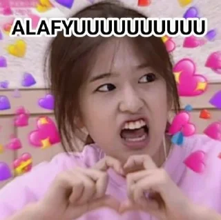 😤 emoji Love U Telegram sticker 11 of 31