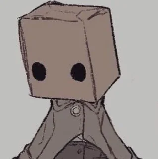 📦 emoji Mono Little Nightmare by @StickerAnimePack Telegram sticker 13 of 30