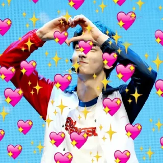 ❤️ emoji Choi Soobin by @seokjins Telegram sticker 17 of 77