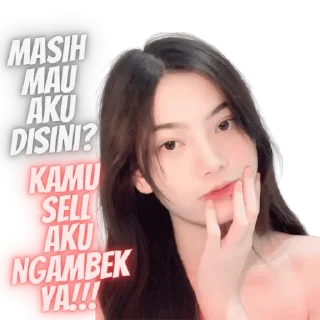 😤 emoji Baby Bali X Niken Andalusi Telegram sticker 9 of 25
