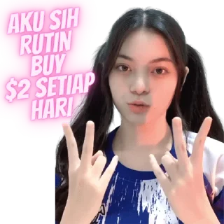 💪 emoji Baby Bali X Niken Andalusi Telegram sticker 18 of 25