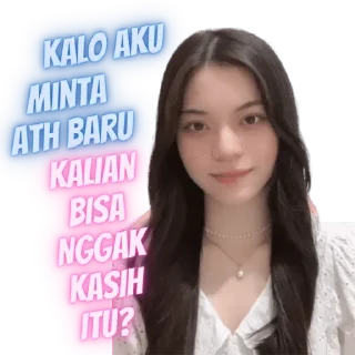 😘 emoji Baby Bali X Niken Andalusi Telegram sticker 10 of 25