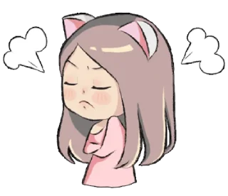 🐈 emoji ㅤㅤㅤ✰ @stickeriesⴰ pαⲥ꯭k ϟ ᵎ Telegram sticker 11 of 38