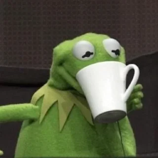 🐸 emoji Kermit Telegram sticker 15 of 25