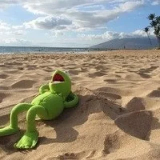 🐸 emoji Kermit Telegram sticker 11 of 25