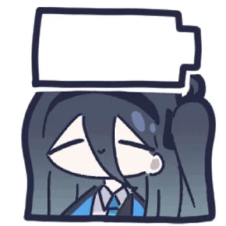 🤖 emoji 蔚蓝档案 动态 千年 1 @tsugumi42 Telegram sticker 23 of 120