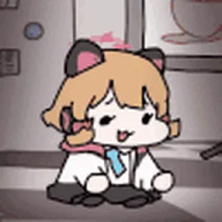 💃 emoji 蔚蓝档案 动态 千年 1 @tsugumi42 Telegram sticker 7 of 120