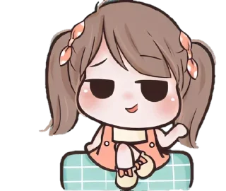 🧁 emoji ❲ ⎙ @crmll06 ❳ Chᥙbbᥡ gιrᥣ 1 Telegram sticker 16 of 40