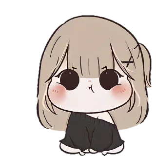 🐼 emoji ❲ ⎙ @crmll06 ❳ Chᥙbbᥡ gιrᥣ 4 Telegram sticker 5 of 40