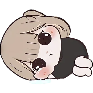 🐼 emoji ❲ ⎙ @crmll06 ❳ Chᥙbbᥡ gιrᥣ 4 Telegram sticker 18 of 40