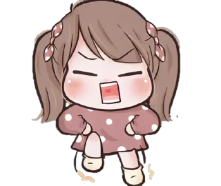 🧁 emoji ❲ ⎙ @crmll06 ❳ Chᥙbbᥡ gιrᥣ 1 Telegram sticker 17 of 40