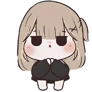 🐼 emoji ❲ ⎙ @crmll06 ❳ Chᥙbbᥡ gιrᥣ 4 Telegram sticker 11 of 40