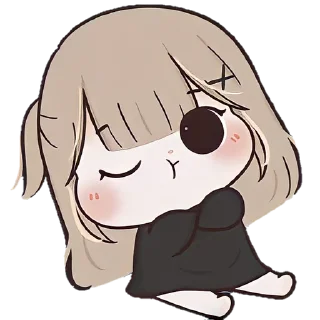 🐼 emoji ❲ ⎙ @crmll06 ❳ Chᥙbbᥡ gιrᥣ 4 Telegram sticker 13 of 40