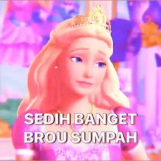 🤯 emoji ʚ ✧⁺. barbie salah gaul 🤩┆@JAYSIEO Telegram sticker 9 of 32