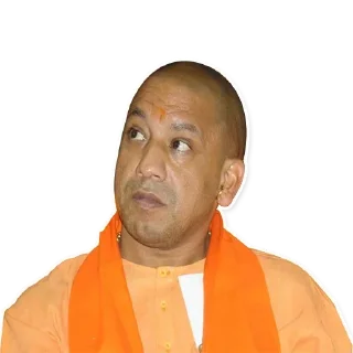 Sticker from @kanishk_memer Yogi pack