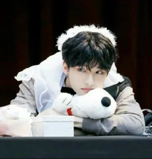 👻 emoji Lio as Hyunjin Telegram sticker 21 of 25