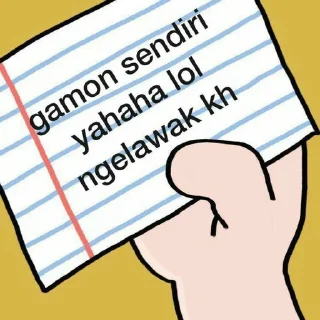 Sticker from gamon | @tikeltikelimued
