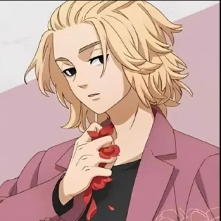 🥀 emoji Mikey...@sanomanjiro_21 Telegram sticker 4 of 105